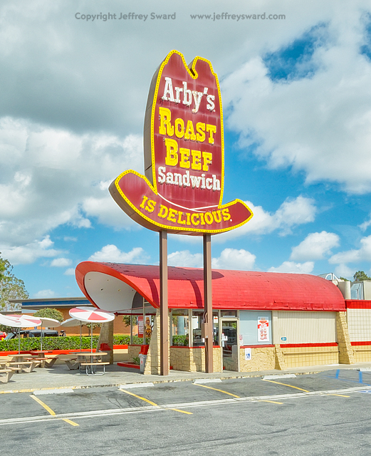 Arby's Restaurant Orginal Design, Huntington Beach, California photograph by Jeffrey Sward