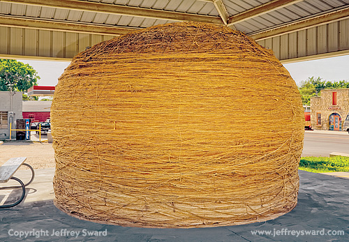 World's Largest Ball of Twine Cawker City Kansas photograph by Jeffrey Sward