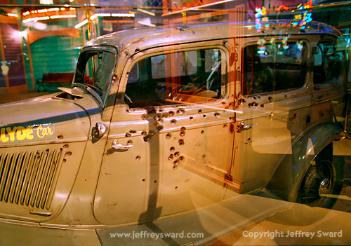 Bonnie Parker and Clyde Barrow Artifacts at Primm Valley Resort and Casino photograph by Jeffrey Sward