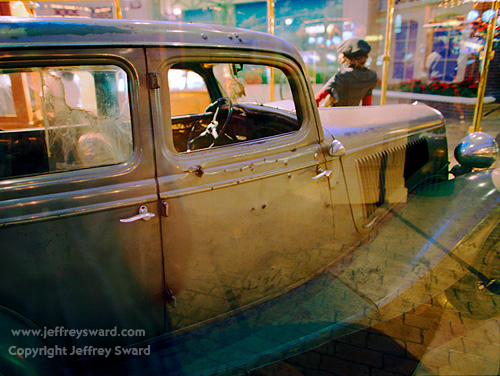 Bonnie Parker and Clyde Barrow Artifacts at Primm Valley Resort and Casino photograph by Jeffrey Sward