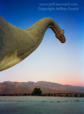 Cabazon Dinosaurs by Claude Bell California Photograph by Jeffrey Sward