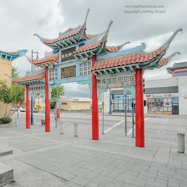 Chinatown, Los Angeles, California Photograph by Jeffrey Sward
