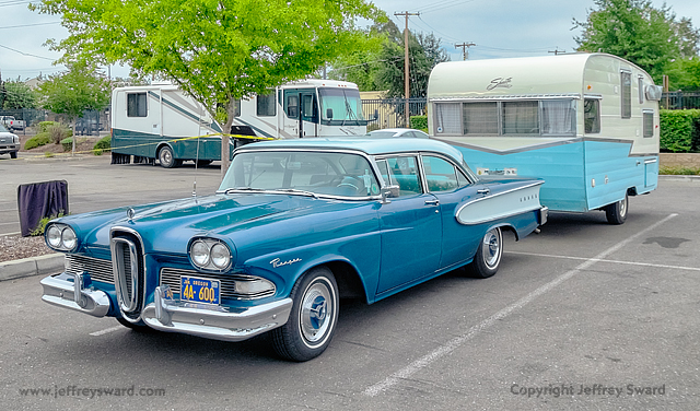 Edsel Owners Club Sacramento, California, August 2015 Photograph by Jeffrey Sward