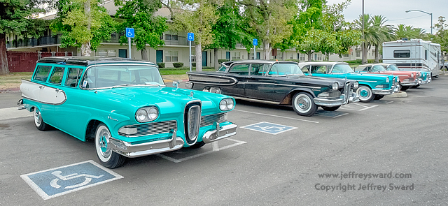 Edsel Owners Club Sacramento, California, August 2015 Photograph by Jeffrey Sward