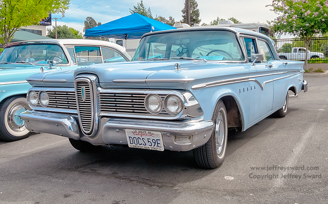 Edsel Owners Club Sacramento, California, August 2015 Photograph by Jeffrey Sward