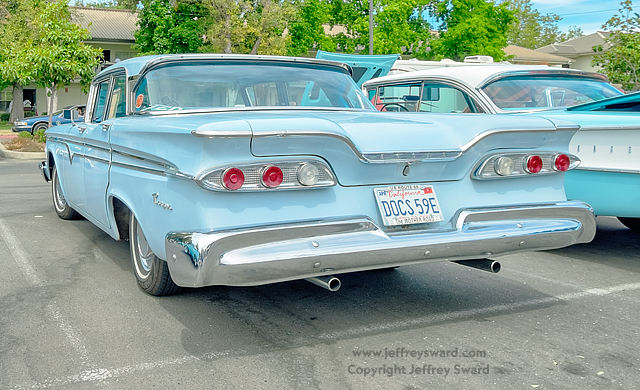 Edsel Owners Club Sacramento, California, August 2015 Photograph by Jeffrey Sward