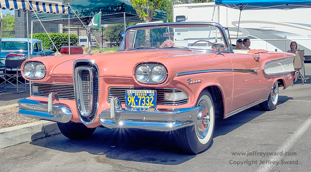 Edsel Owners Club Sacramento, California, August 2015 Photograph by Jeffrey Sward