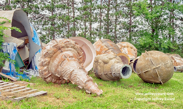 FAST Fiberglass Animals Statues Trademarks Sparta Wisconsin photograph by Jeffrey Sward