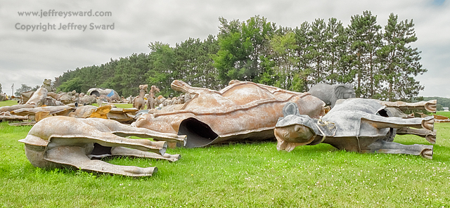 FAST Fiberglass Animals Statues Trademarks Sparta Wisconsin photograph by Jeffrey Sward