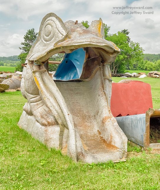 FAST Fiberglass Animals Statues Trademarks Sparta Wisconsin photograph by Jeffrey Sward