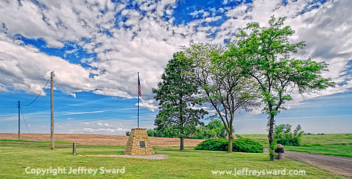 Geographical Center of 48 Contiguous States Lebanon Kansas Photograph by Jeffrey Sward