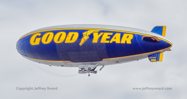 Goodyear Blimp Airship Operations Carson California Photograph by Jeffrey Sward