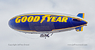 Goodyear Blimp Airship Operations Carson California Photograph by Jeffrey Sward