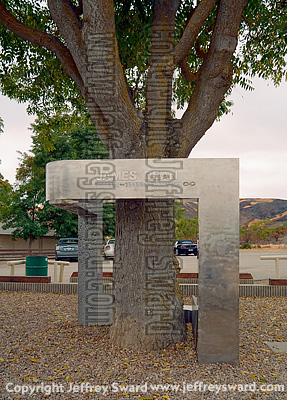 James Dean Memorial at the Jack Ranch Cafe Cholame California Photograph by Jeffrey Sward