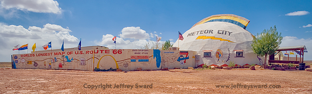 Meteor City Trading Post, Winslow, Arizona Photograph by Jeffrey Sward