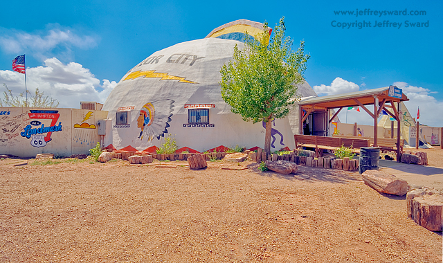 Meteor City Trading Post, Winslow, Arizona Photograph by Jeffrey Sward