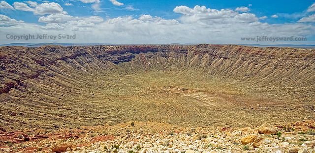 Meteor Crater Winslow Arizona Photograph by Jeffrey Sward