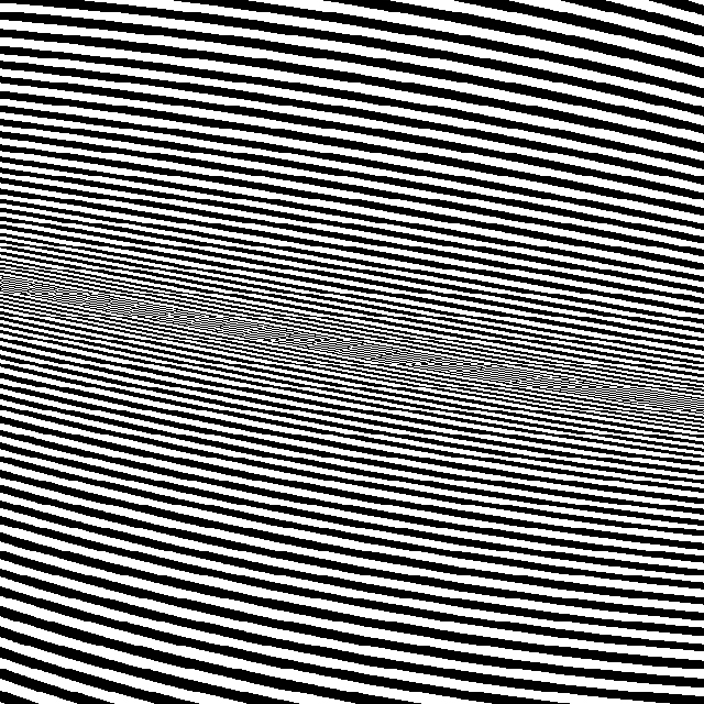 Moire Pattern Created by Jeffrey Sward