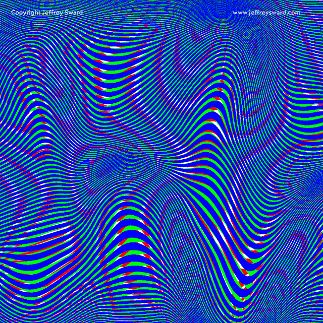 Moire Pattern Created by Jeffrey Sward