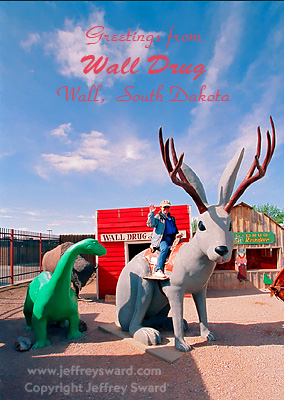 Wall Drug Wall South Dakota Photograph by Jeffrey Sward
