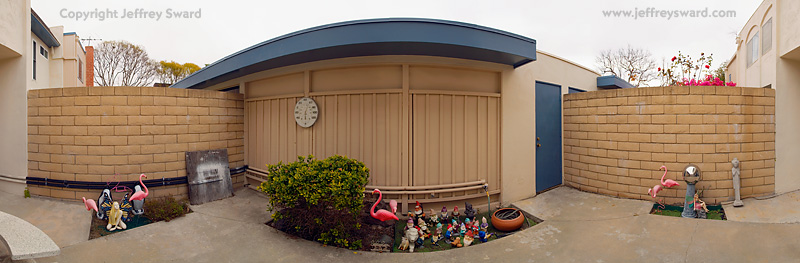 Pink Flamingoes by Don Featherstone in their Natural Habitat